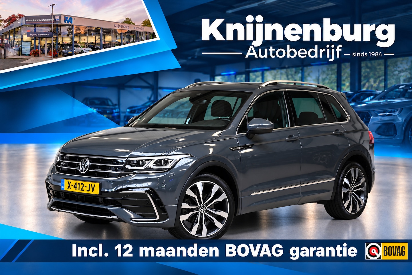 Volkswagen Tiguan - 1.5 TSI 150 PK R-Line Business+ | IQ. Light | Trekhaak | Camera | 100% (Dealer) onderhoude - AutoWereld.nl