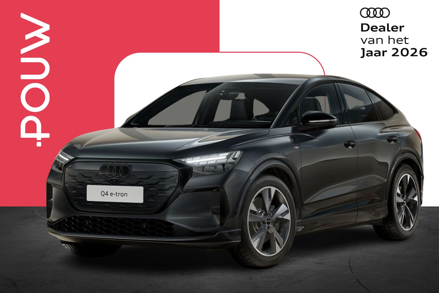 Audi Q4 Sportback e-tron - S edition performance 286pk 82 kWh | Techniek Pakket Plus | Trekhaak - AutoWereld.nl