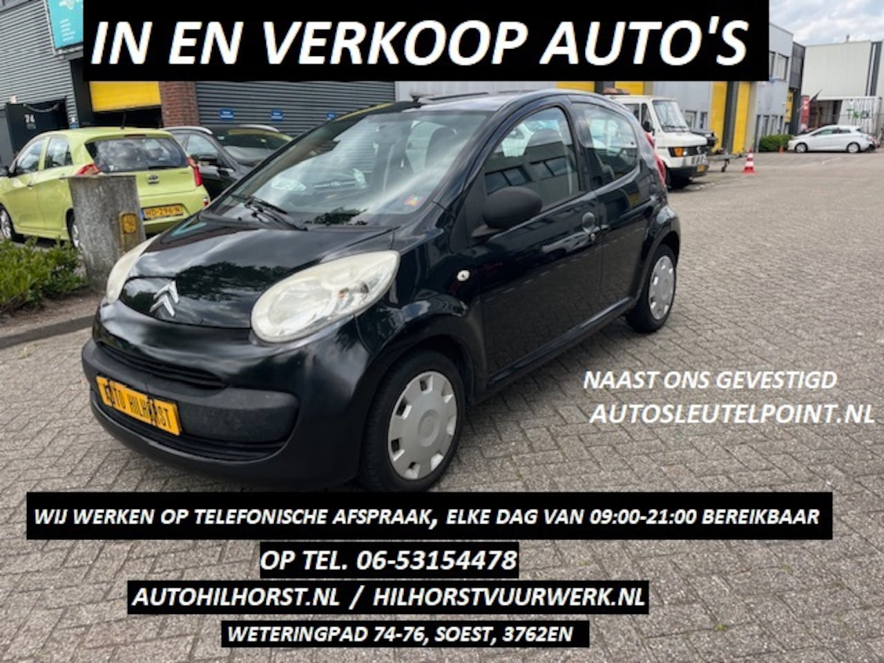 Citroën C1 - 1.0-12V 1.0-12V ( Auto Hilhorst Vuurwerk / KLIK AUTOHILHORST.NL ) - AutoWereld.nl