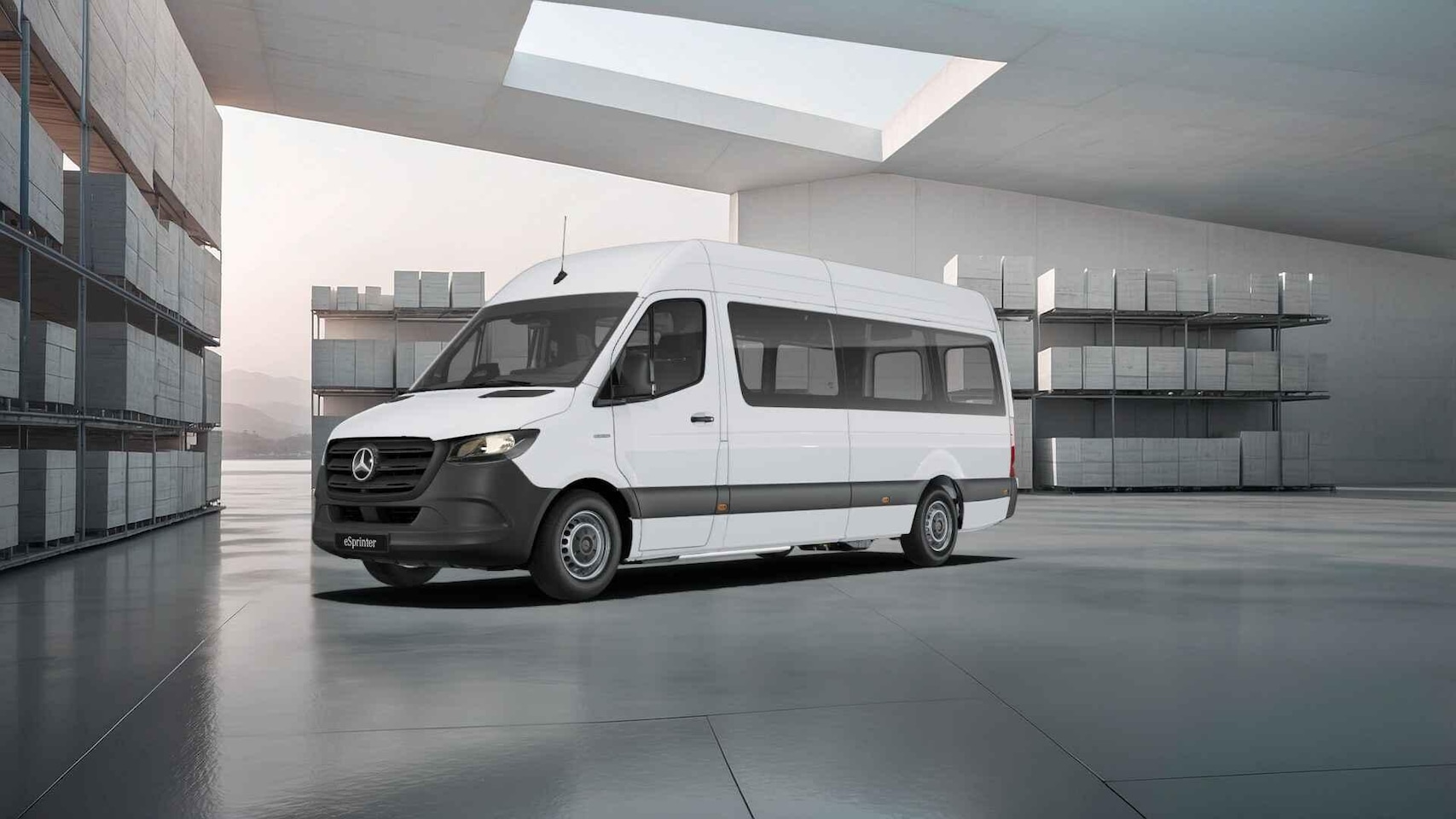 Mercedes-Benz eSprinter - 414 GB L3 RWD PRO 414 L3 Pro 81kWh Mercedes-Benz eSprinter 414 GB L3 RWD PRO - AutoWereld.nl