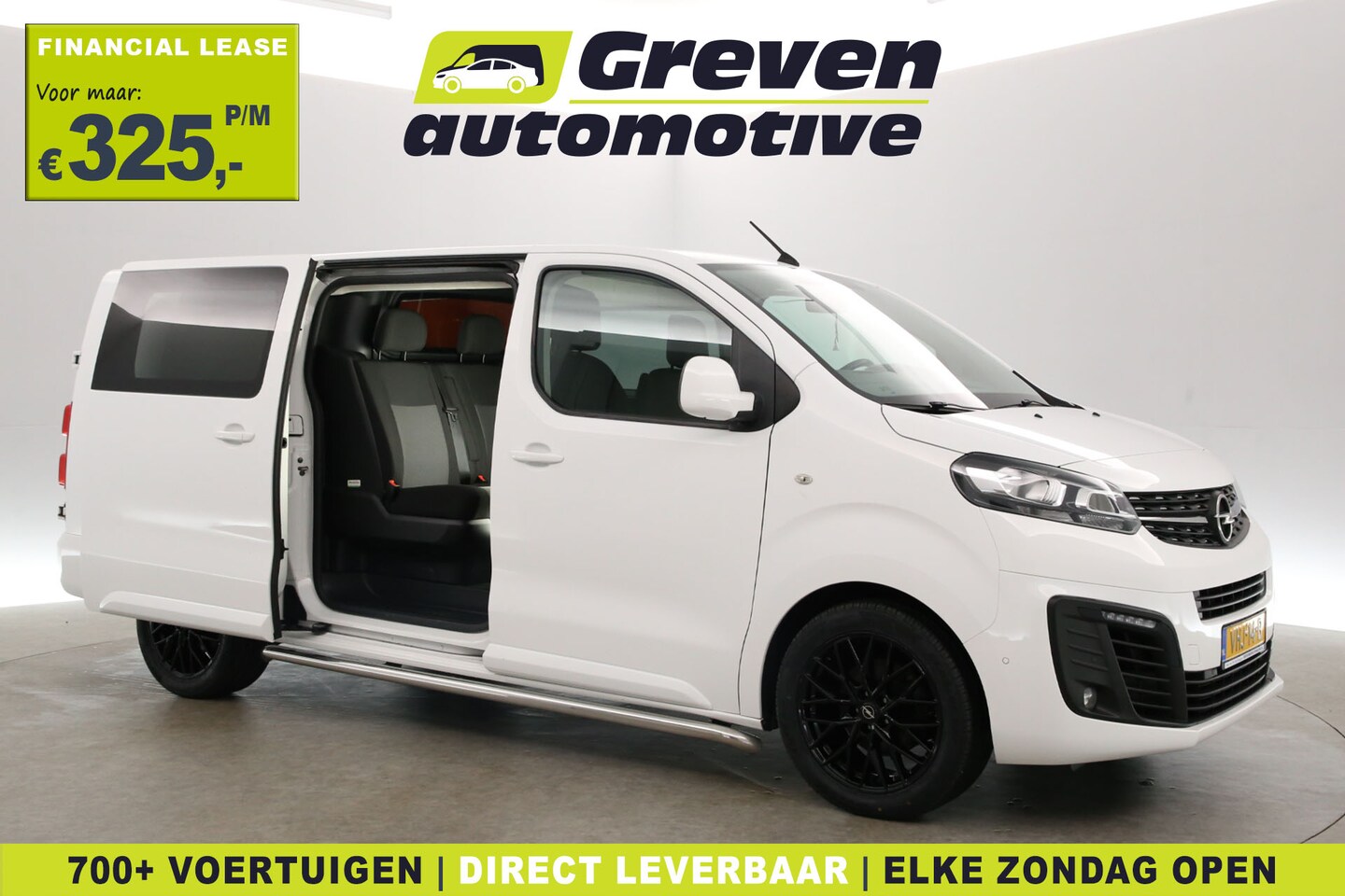 Opel Vivaro - 2.0 CDTI L3H1 | Dubbele Cabine | Airco | Cruise | Camera | Trekhaak | Carplay | Parkeersen - AutoWereld.nl