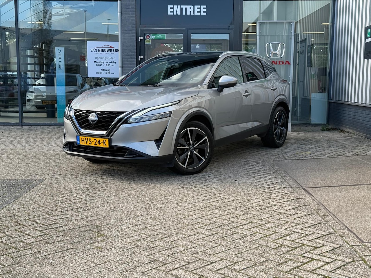 Nissan Qashqai - 1.3 MHEV Tekna Panoramadak | adaptive cruise control - AutoWereld.nl