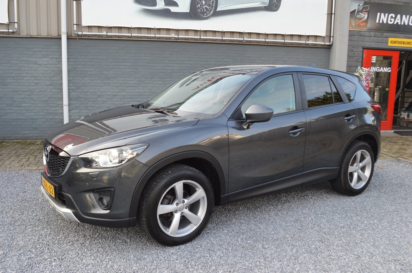 Mazda CX-5 - 2.2D Skylease+ 4X4 | Aut | Airco | Leer | Navi| Trekhaak - AutoWereld.nl