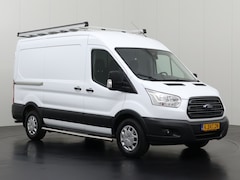 Ford Transit - 2.0TDCI L2H2 Imperiaal | Trekhaak | Kastinrichting | Airco | Cruise | 3-Zits