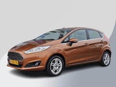 Ford Fiesta - 1.0 EcoBoost Titanium Netjes | Goed onderhouden | Climate control | PDC | Navigatie | Blue