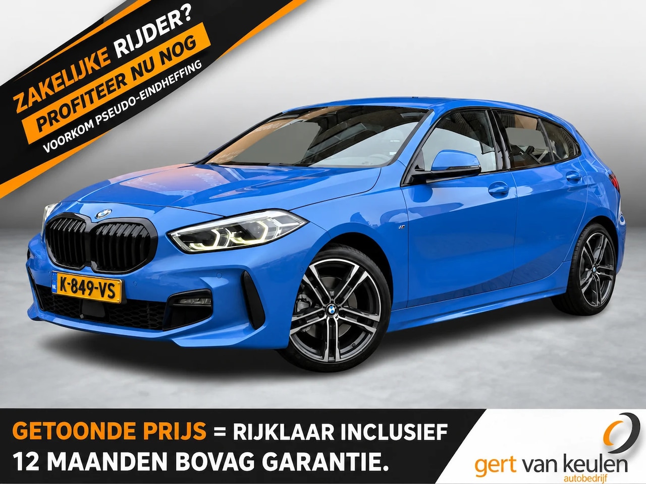 BMW 1-serie - 118i Business Edition Plus M-SPORT/MISANO BLUE/CARPLAY/LED/LEER - AutoWereld.nl