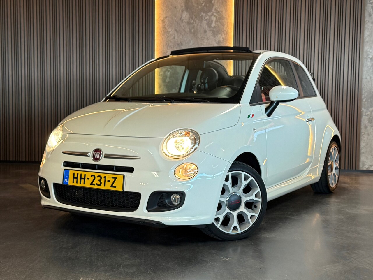 Fiat 500 C - 0.9 TwinAir Turbo Cabrio | Navi | Climate | LM Velgen Digidash - AutoWereld.nl