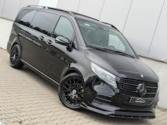 Mercedes-Benz V-klasse - 300d L2 Exclusive AMG Pano 4-matic Lucht Black Full Option