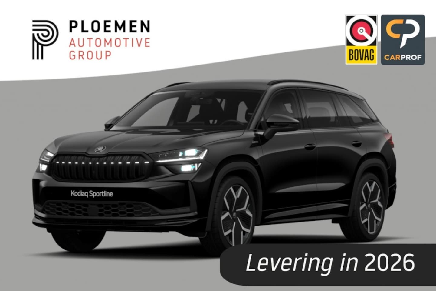 Skoda Kodiaq - 1.5 TSI PHEV Sportline Business - 204 pk **Pano / Trekhaak / 20 inch - AutoWereld.nl