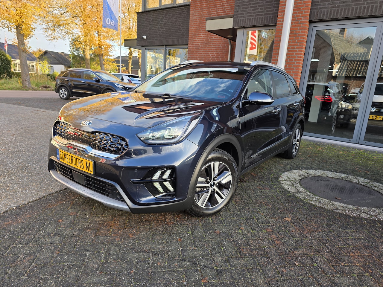 Kia Niro - 1.6 GDi PHEV DynamicPlusLine | Leder | Adaptive Cruise Control | Afn. Trekhaak | Navi | St - AutoWereld.nl