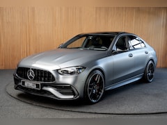 Mercedes-Benz C-klasse - 300 e AMG Line Pano Leer 360° Memory HUD Matrix Laser LED Burmester Navi LED Nightpack Ele