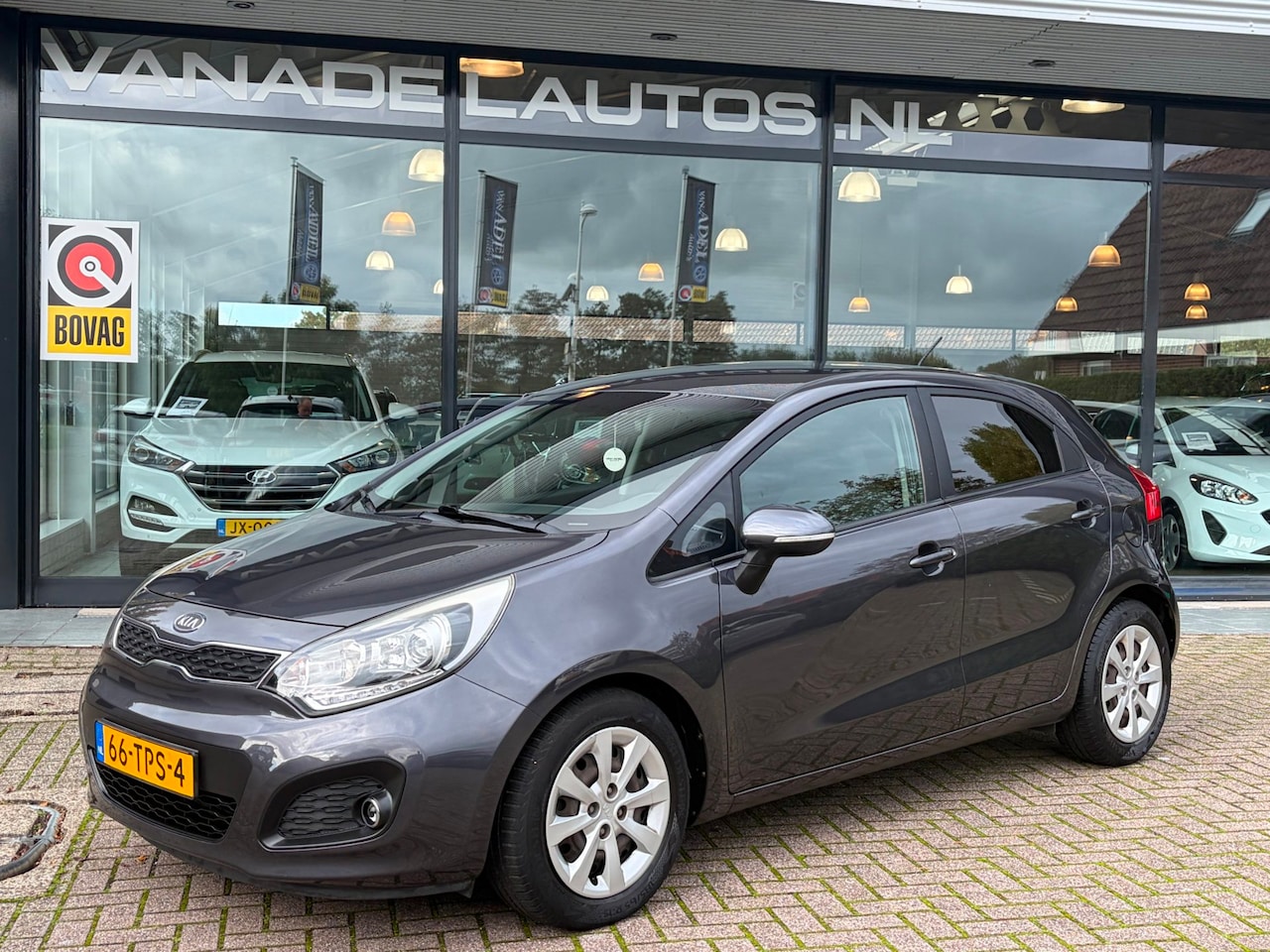 Kia Rio - 1.2 CVVT Super Pack Clima Cruise Park.Sens NL-Auto NAP Dealeronderhouden! - AutoWereld.nl