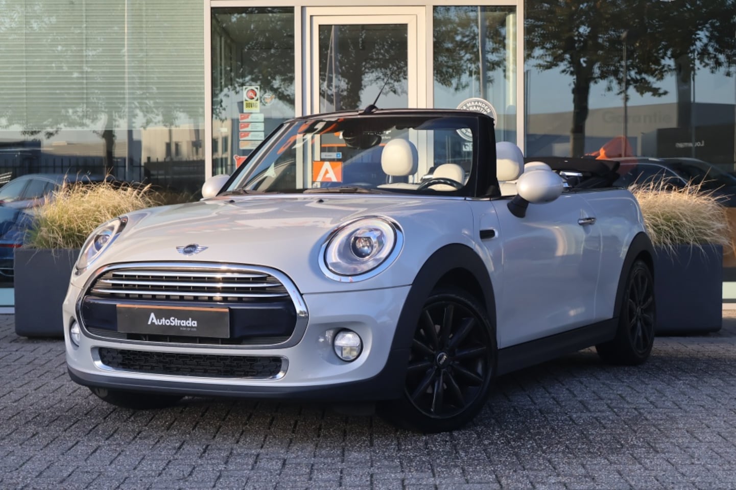 MINI Cabrio - Mini (F57) 1.5 136pk Cooper Chili Stoelverwarming I Cruise I Climate I LED I Leder - AutoWereld.nl