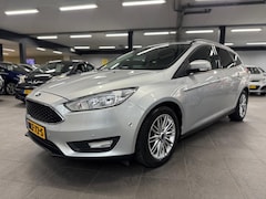 Ford Focus Wagon - 1.0 Titanium navigatie clima cruise controle lm-velgen elektrische pakket parkeersensoren