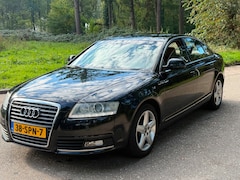 Audi A6 Limousine - 2.8 FSI Pro Line 2009 Sedan Cognac leer Automaat Zwart