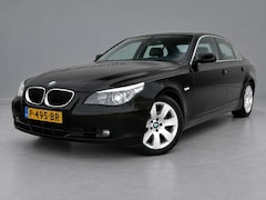 BMW 5-serie - 525i Executive | Clima | Cruise | Multimedia/Navi | Leder | Stoelverwarming | PDC |