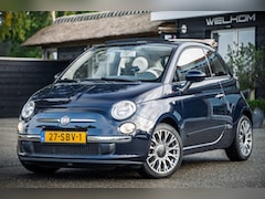 Fiat 500 C - 1.2 Lounge Blu Suggestivo I 16 Inch I Half Leder I Blue&Me I NL Auto I NAP I Fraaie kleurs