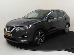 Nissan Qashqai - 1.3 DIG-T Tekna + | panoramadak | LM velgen | half leder