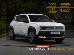 Renault 4 - 4 Atelier Edition urban range 40 kWh | Uniek bij ABD | Lederen bekleding | Gouden accenten