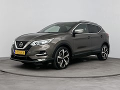 Nissan Qashqai - 1.3 DIG-T Tekna + | Ledere bekleding | Navigatie | Cruise control | Stoel/stuur/voorruitve