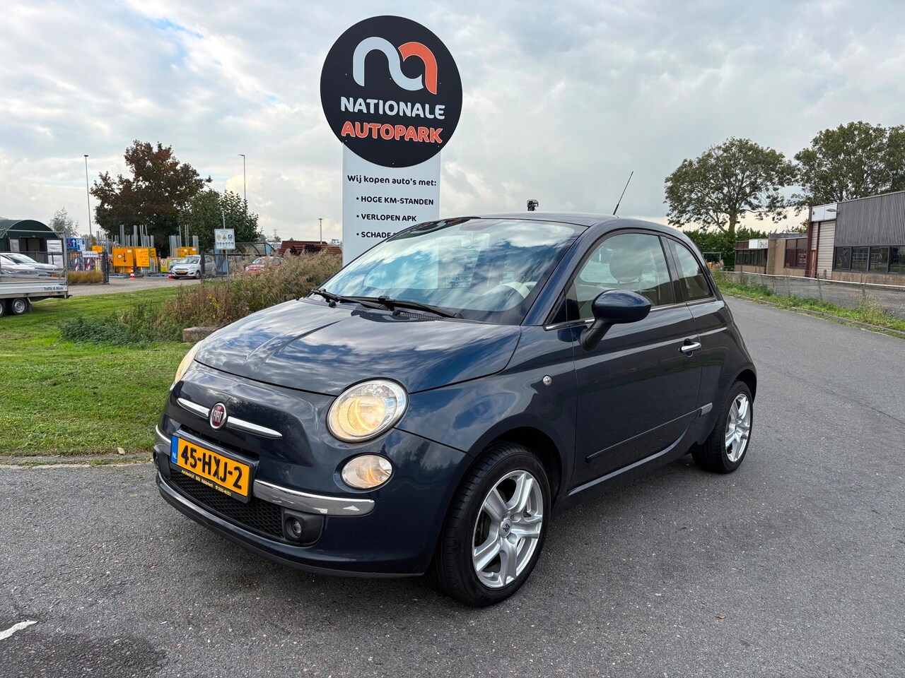 Fiat 500 - | 2009 | 1.2 Lounge 69 pk | Handgeschakeld | KM NAP | Export of Handel - AutoWereld.nl