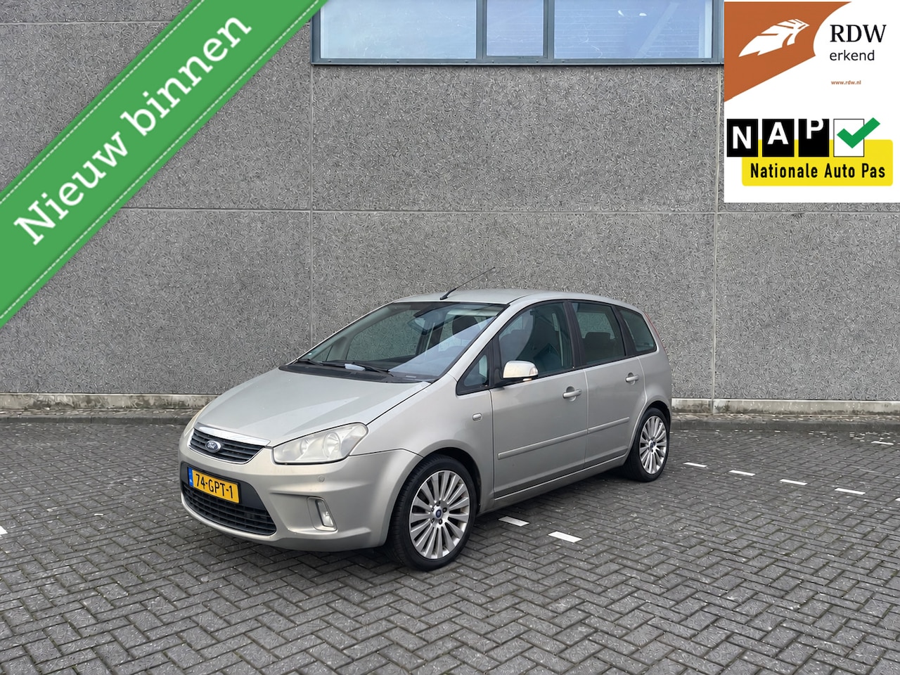 Ford C-Max - 1.6-16V Titanium 260DKM | NAP | INRUIL | APK-27 - AutoWereld.nl
