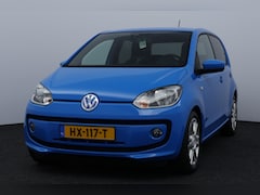 Volkswagen Up! - 1.0 high up BlueMotion/ 16'' LMV/ Audio-Premium/ Zwarte-Hemel/ Navi/ Airco/ Cruise/ Half-L