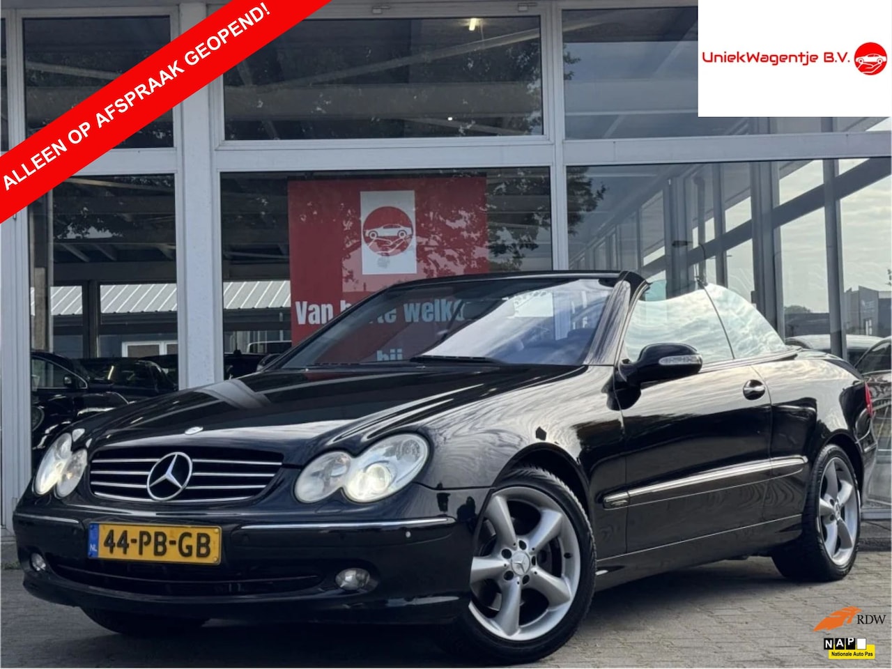 Mercedes-Benz CLK-klasse Cabrio - 240 AVANTGARDE | NL-AUTO! - AutoWereld.nl