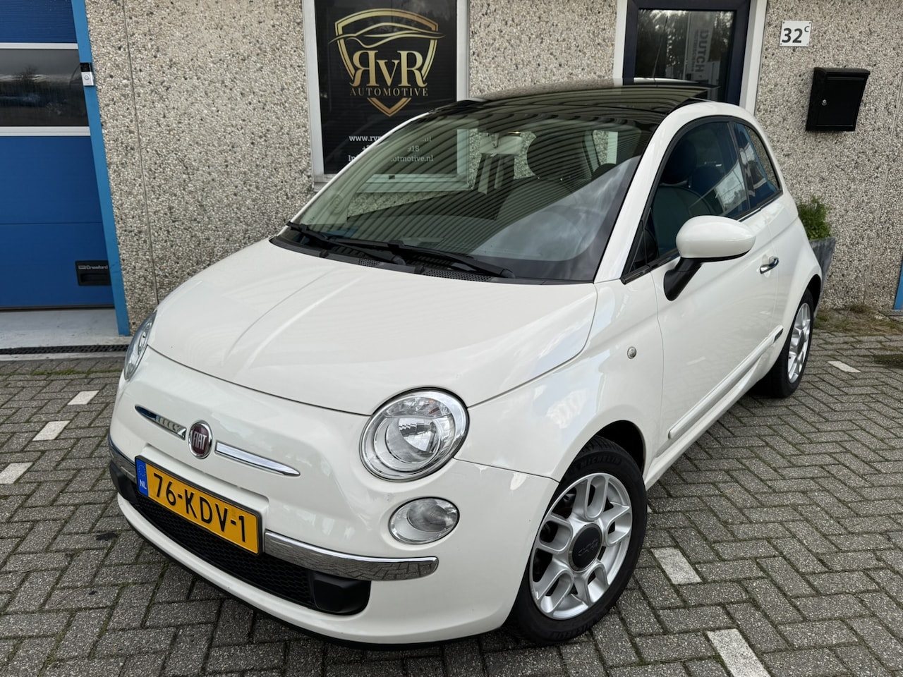 Fiat 500 - 1.2 AUT Lounge PANORAMA SCHUIFDAK - AutoWereld.nl
