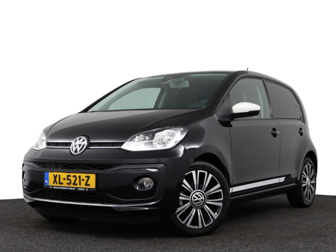 Volkswagen Up! - 1.0 BMT HIGH UP! 5DRS AUTOMAAT ECC/CRUISE/CAMERA/SCHUIF.DAK/STOEL.VERWARM/REGEN.SENS/LMV - AutoWereld.nl