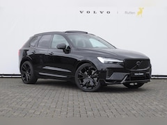 Volvo XC60 - T6 350PK Automaat AWD Ultra Black Edition Trekhaak / Luchtvering / Facelift/ Head-up displ