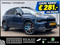 Lynk & Co 01 - 1.5 PHEV 262PK Adapt.Cruise 360° Cam Carplay Zwarte Hemel Plug-in Stoelverw Vol opties