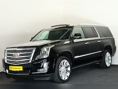 Cadillac Escalade - 6.2 V8 Platinum ESV Panonrama / Opendak / ACC / Koelkast / Camera / Treeplanken