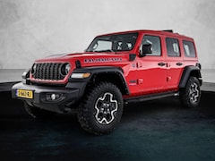 Jeep Wrangler Unlimited - 4xe 380pk Rubicon Automaat | Soft-Top | Winterpakket | Camera Voor + Achter | Navigatie |