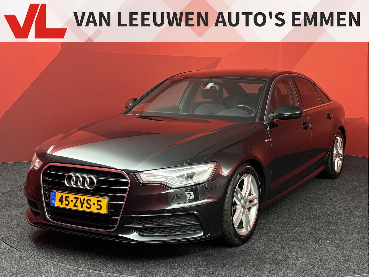 Audi A6 Limousine - 2.0 TFSI | 2x S line | Led | Media | Automaat | Navi | Trekhaak | APK 27-02-2027 - AutoWereld.nl