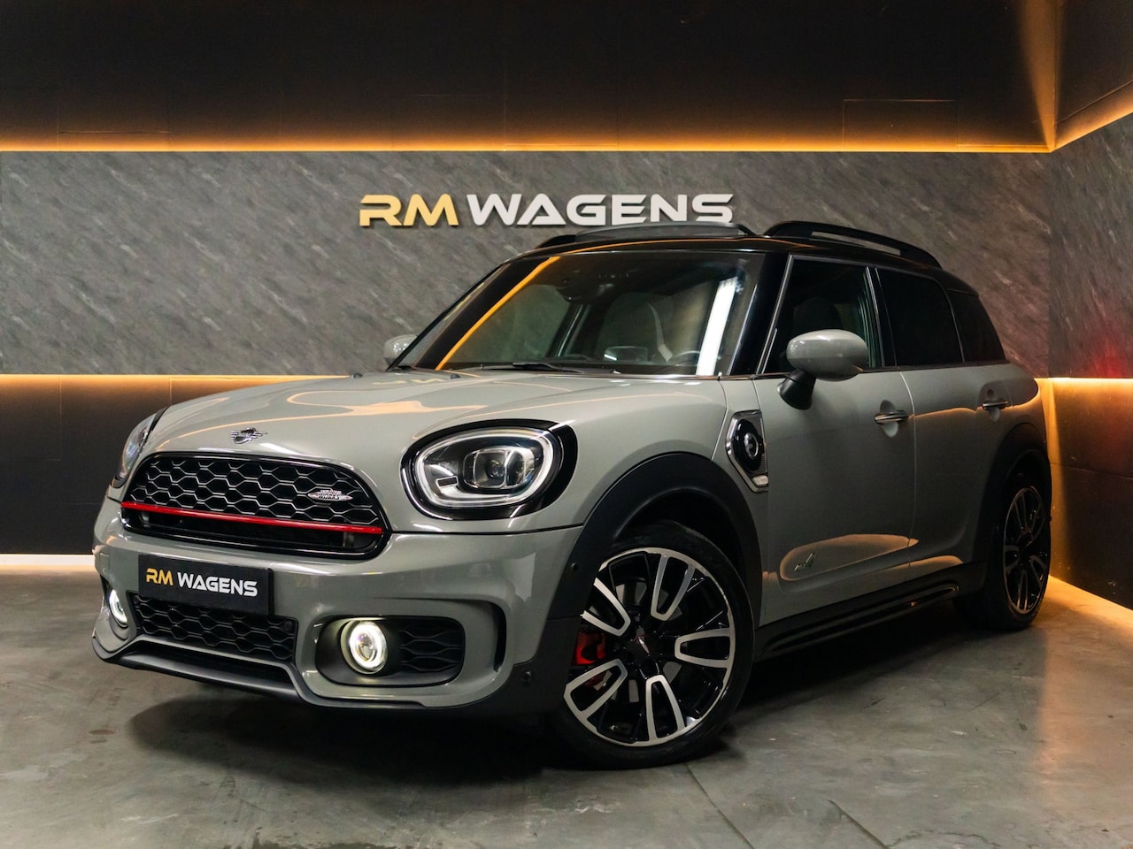 MINI Countryman - 1.5 Cooper S E ALL4 Chili|John Cooper Works|Pano|H&K|Full - AutoWereld.nl