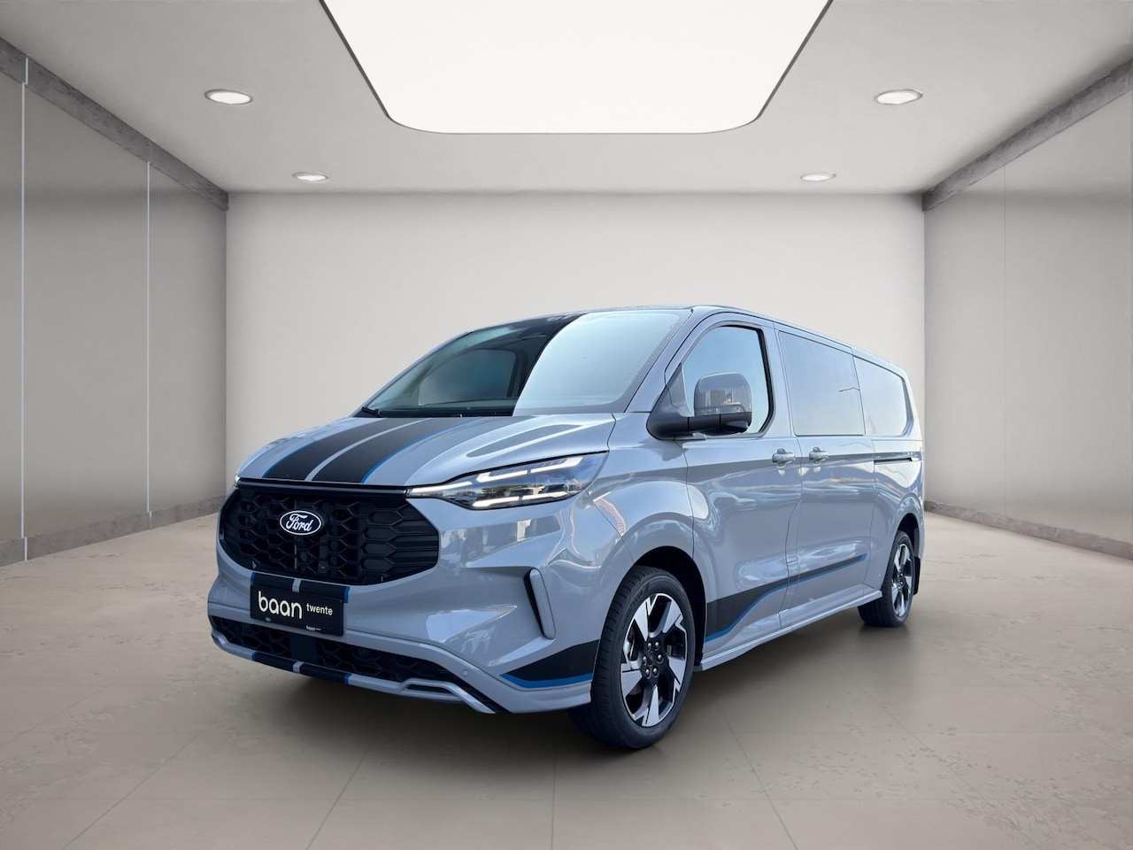 Ford Transit Custom - 320 2.0 TDCI 170 PK AUT L2H1 Sport Dubbel Cabine | Incl. BPM | Achterklep | Trekhaak | Sne - AutoWereld.nl