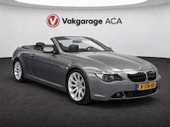 BMW 6-serie Cabrio - 650i // LEDER // CLIMA // STOELVERWARMING // NAVI // HUD // CRUISE //