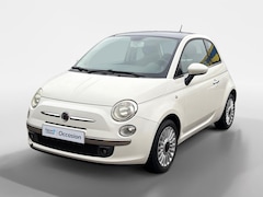 Fiat 500 - 1.2 Lounge airco , lm velgen , panoramadak , tel , usb , el ramen en spiegels