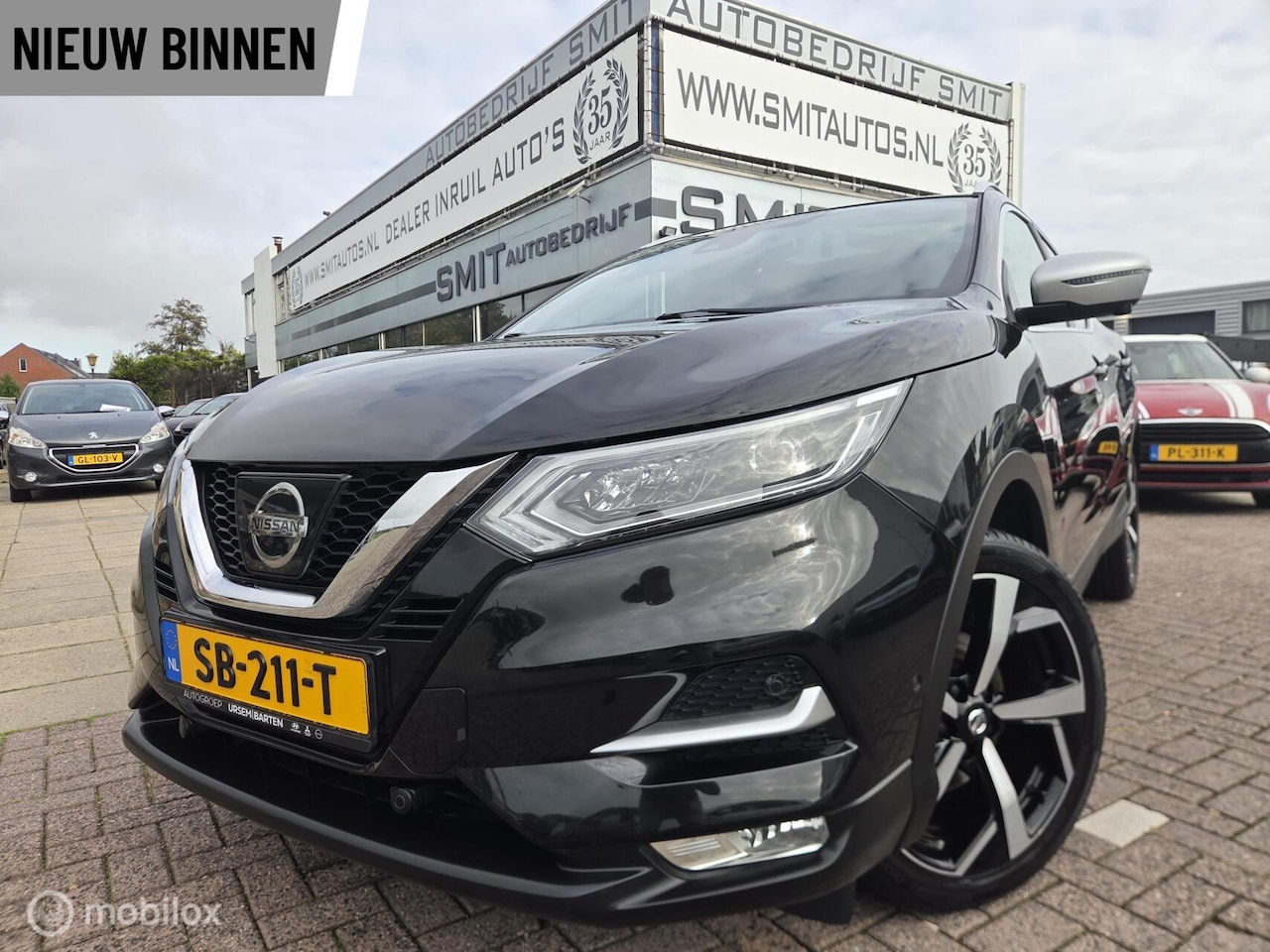 Nissan Qashqai - 1.2 Tekna + Aut/Leder/Pano/Camera/BOSE/Xenon - AutoWereld.nl