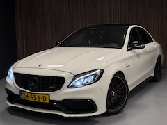 Mercedes-Benz C-klasse - AMG C63S VOLLEDIG DEALERONDERHOUDEN/BOMVOL OPTIES/PANO/MEMORY/510PK/HUD/360/DODEHOEK/LANE