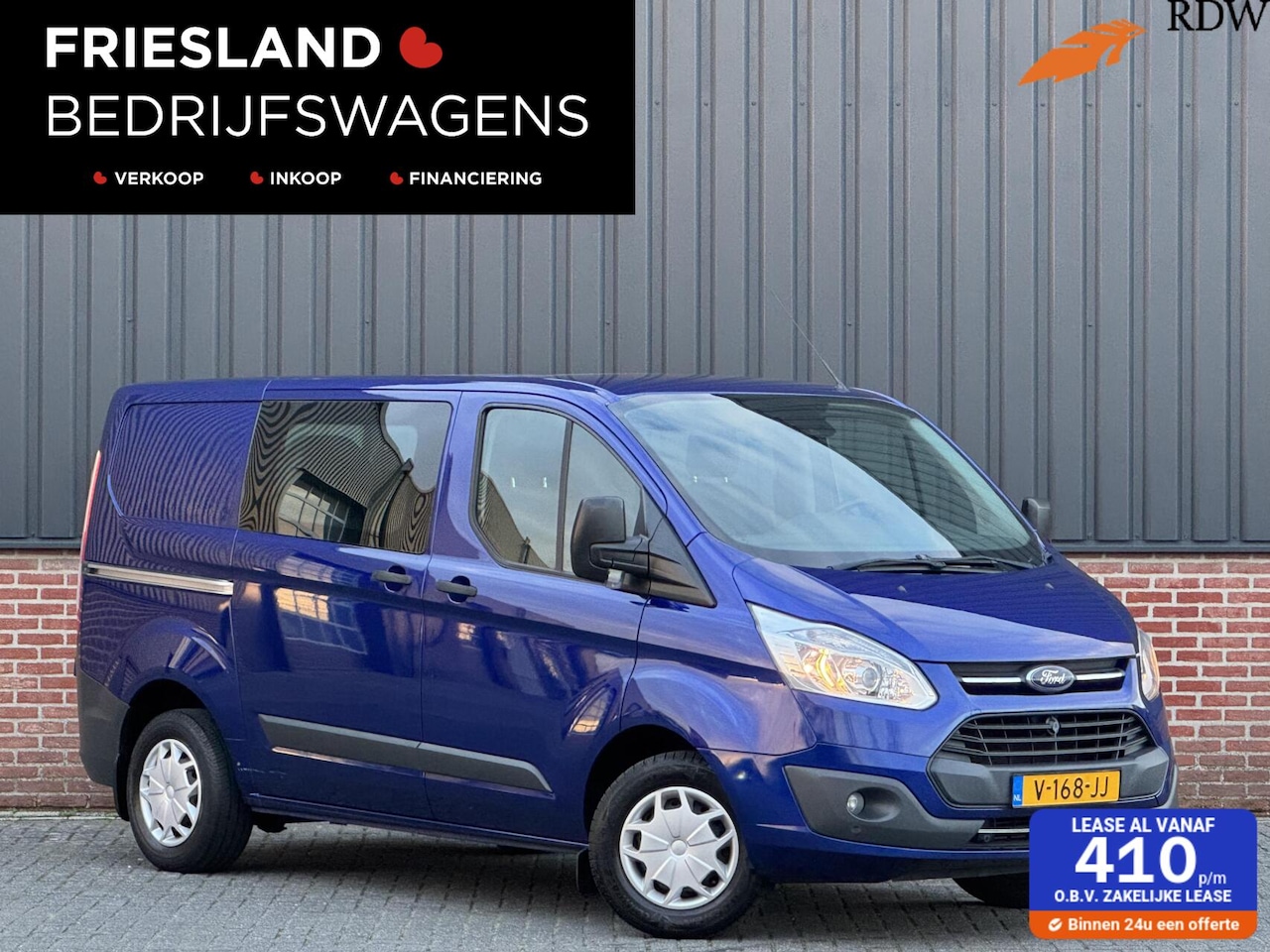 Ford Transit Custom - Rolstoelbus met lift 4+1 340 2.0 TDCI 131pk slechts 76.194km - AutoWereld.nl