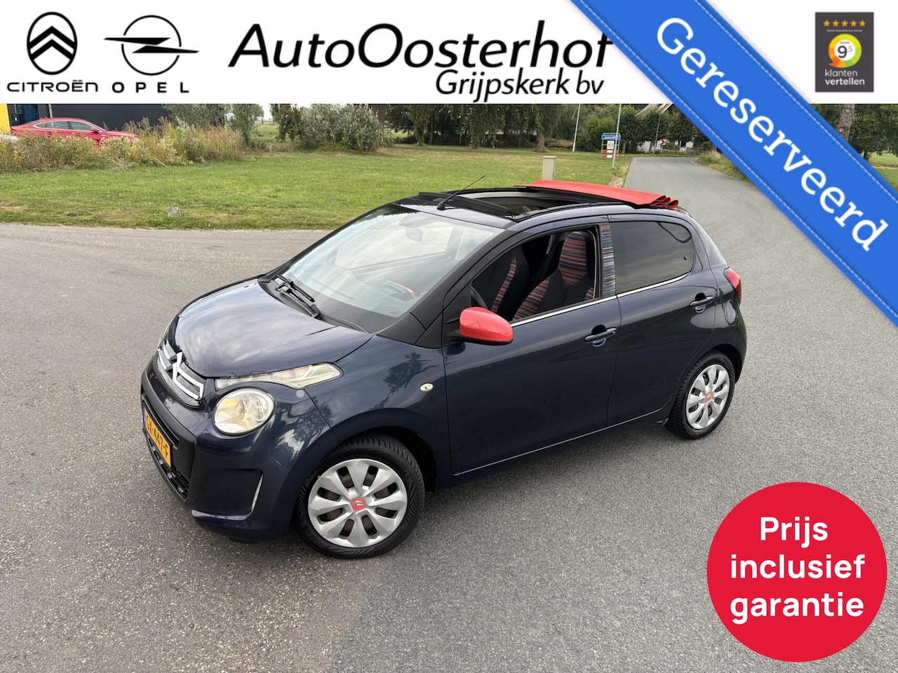 Citroën C1 - 5drs Schuifdak Feel Airco - AutoWereld.nl