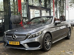 Mercedes-Benz C-klasse Cabrio - 180 Prestige AMG-Styling AUTOMAAT | Leer | Navigatie | 19 inch | Cruise Control | Climate