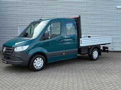 Mercedes-Benz Sprinter - 317 CDI L2 DC Open Laadbak | 3500kg Trekhaak | Face-Lift | Leer | 7-Persoons