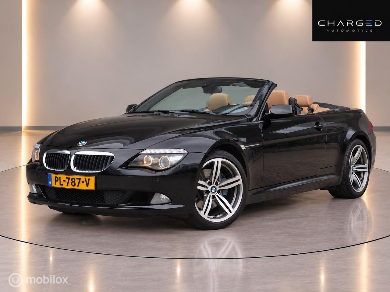 BMW 6-serie Cabrio - 635d originele staat Adaptive steering - AutoWereld.nl