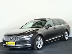 Volvo V90 - 2.0 T6 Recharge AWD Inscription / Opendak / Leder / Pilot assist / Trekhaak