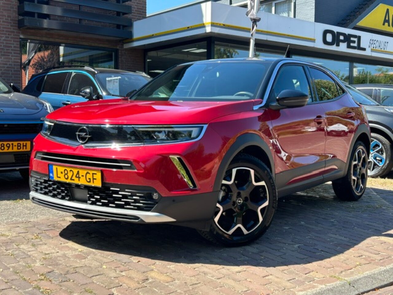 Opel Mokka - 1.2 Turbo 130PK Ultimate Automaat + 18"/ Navi/ Clima/ Cruise/ CarPlay/ Full-LED/ Camera/ S - AutoWereld.nl