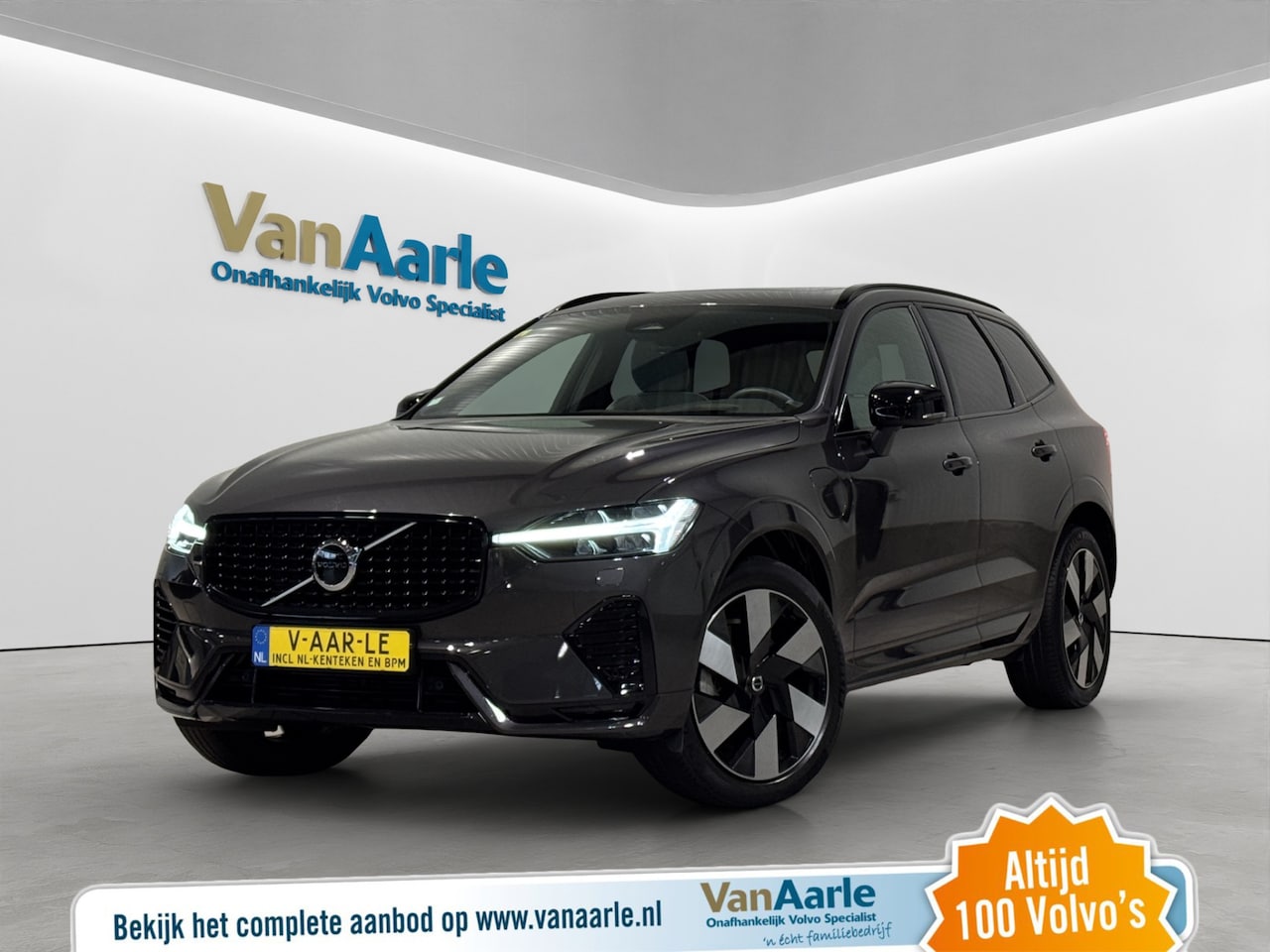 Volvo XC60 - T6 Aut. Long Range Ultimate Dark ACC Stoelverwarming Trekhaak 350pk - AutoWereld.nl