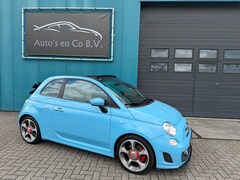 Fiat 500 C - 1.4 T-Jet Abarth 595 Turismo Cabrio160 pk Leder Stoelverwarming Clima bi-Xenon 17" Pdc Com
